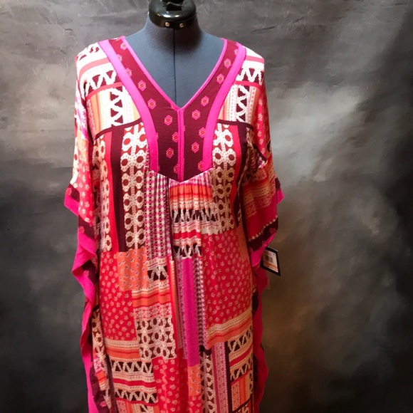ellen tracy kaftan